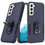 Cubix Mystery Case for Samsung Galaxy S22 Plus Military Grade Shockproof with Metal Ring Kickstand for Samsung Galaxy S22 Plus Phone Case - Navy Blue