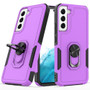 Cubix Mystery Case for Samsung Galaxy S22 Plus Military Grade Shockproof with Metal Ring Kickstand for Samsung Galaxy S22 Plus Phone Case - Purple