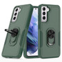 Cubix Mystery Case for Samsung Galaxy S21 Military Grade Shockproof with Metal Ring Kickstand for Samsung Galaxy S21 Phone Case - Olive Green