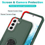 Cubix Mystery Case for Samsung Galaxy S22 Plus Military Grade Shockproof with Metal Ring Kickstand for Samsung Galaxy S22 Plus Phone Case - Olive Green