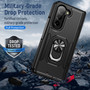 Cubix Defender Back Cover For Samsung Galaxy Z Fold 5 Shockproof Dust Drop Proof 2-Layer Full Body Protection Rugged Heavy Duty Ring Cover Case (Black)