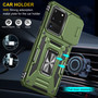 Cubix Artemis Series Back Cover for Samsung Galaxy S20 Ultra Case with Stand & Slide Camera Cover Military Grade Drop Protection Case for Samsung Galaxy S20 Ultra (Olive Green) 