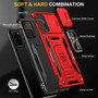 Cubix Artemis Series Back Cover for Samsung Galaxy S20 Plus Case with Stand & Slide Camera Cover Military Grade Drop Protection Case for Samsung Galaxy S20 Plus (Red) 
