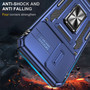 Cubix Artemis Series Back Cover for Samsung Galaxy S22 Plus Case with Stand & Slide Camera Cover Military Grade Drop Protection Case for Samsung Galaxy S22 Plus (Navy Blue) 