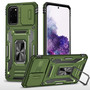 Cubix Artemis Series Back Cover for Samsung Galaxy S20 Plus Case with Stand & Slide Camera Cover Military Grade Drop Protection Case for Samsung Galaxy S20 Plus (Olive Green) 