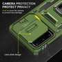 Cubix Artemis Series Back Cover for Samsung Galaxy S20 Plus Case with Stand & Slide Camera Cover Military Grade Drop Protection Case for Samsung Galaxy S20 Plus (Olive Green) 