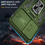Cubix Artemis Series Back Cover for Samsung Galaxy S23 Plus Case with Stand & Slide Camera Cover Military Grade Drop Protection Case for Samsung Galaxy S23 Plus (Olive Green) 