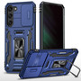 Cubix Artemis Series Back Cover for Samsung Galaxy S23 Case with Stand & Slide Camera Cover Military Grade Drop Protection Case for Samsung Galaxy S23 (Navy Blue) 