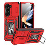 Cubix Artemis Series Back Cover for Samsung Galaxy Z Fold 5 Case with Stand & Slide Camera Cover Military Grade Drop Protection Case for Samsung Galaxy Z Fold 5 (Red) 