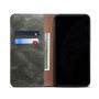 Cubix Flip Cover for Vivo V21 5G  Handmade Leather Wallet Case with Kickstand Card Slots Magnetic Closure for Vivo V21 5G (Forest Green)