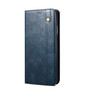 Cubix Flip Cover for Oppo Reno6 5G / Reno 6 5G  Handmade Leather Wallet Case with Kickstand Card Slots Magnetic Closure for Oppo Reno6 5G / Reno 6 5G (Navy Blue)