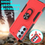 Cubix Mystery Case for Samsung Galaxy A54 5G Military Grade Shockproof with Metal Ring Kickstand for Samsung Galaxy A54 5G Phone Case - Red