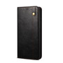Cubix Flip Cover for Oppo Reno6 Pro 5G /Reno 6 Pro 5G  Handmade Leather Wallet Case with Kickstand Card Slots Magnetic Closure for Oppo Reno6 Pro 5G /Reno 6 Pro 5G (Black)