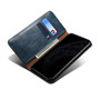 Cubix Flip Cover for vivo X60 Pro  Handmade Leather Wallet Case with Kickstand Card Slots Magnetic Closure for vivo X60 Pro (Navy Blue)