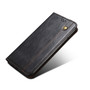 Cubix Flip Cover for vivo V20 Pro  Handmade Leather Wallet Case with Kickstand Card Slots Magnetic Closure for vivo V20 Pro (Black)
