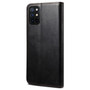 Cubix Flip Cover for OnePlus 8T  Handmade Leather Wallet Case with Kickstand Card Slots Magnetic Closure for OnePlus 8T (Black)