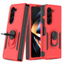 Cubix Mystery Case for Samsung Galaxy Z Fold 5 Military Grade Shockproof with Metal Ring Kickstand for Samsung Galaxy Z Fold 5 Phone Case - Red