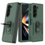 Cubix Mystery Case for Samsung Galaxy Z Fold 5 Military Grade Shockproof with Metal Ring Kickstand for Samsung Galaxy Z Fold 5 Phone Case - Olive Green