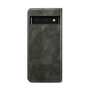 Cubix Flip Cover for Google Pixel 6  Handmade Leather Wallet Case with Kickstand Card Slots Magnetic Closure for Google Pixel 6 (Forest Green)