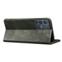 Cubix Flip Cover for Vivo V23 5G  Handmade Leather Wallet Case with Kickstand Card Slots Magnetic Closure for Vivo V23 5G (Forest Green)