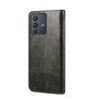 Cubix Flip Cover for Vivo V23 5G  Handmade Leather Wallet Case with Kickstand Card Slots Magnetic Closure for Vivo V23 5G (Forest Green)