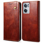 Cubix Flip Cover for OnePlus Nord CE 2 5G  Handmade Leather Wallet Case with Kickstand Card Slots Magnetic Closure for OnePlus Nord CE 2 5G (Brown)