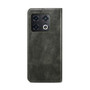 Cubix Flip Cover for OnePlus 10 Pro 5G  Handmade Leather Wallet Case with Kickstand Card Slots Magnetic Closure for OnePlus 10 Pro 5G (Forest Green)