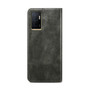 Cubix Flip Cover for vivo V23e 5G  Handmade Leather Wallet Case with Kickstand Card Slots Magnetic Closure for vivo V23e 5G (Forest Green)