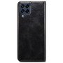 Cubix Flip Cover for Samsung Galaxy M33 5G  Handmade Leather Wallet Case with Kickstand Card Slots Magnetic Closure for Samsung Galaxy M33 5G (Black)