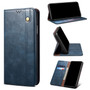 Cubix Flip Cover for realme GT 2 Pro  Handmade Leather Wallet Case with Kickstand Card Slots Magnetic Closure for realme GT 2 Pro (Navy Blue)