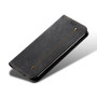 Cubix Denim Flip Cover for Samsung Galaxy S20 Plus Case Premium Luxury Slim Wallet Folio Case Magnetic Closure Flip Cover with Stand and Credit Card Slot (Black)
