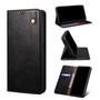 Cubix Flip Cover for Vivo V27  Handmade Leather Wallet Case with Kickstand Card Slots Magnetic Closure for Vivo V27 (Black)