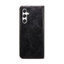 Cubix Flip Cover for Samsung Galaxy A34 5G  Handmade Leather Wallet Case with Kickstand Card Slots Magnetic Closure for Samsung Galaxy A34 5G (Black)