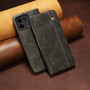 Cubix Flip Cover for Xiaomi 13 Pro  Handmade Leather Wallet Case with Kickstand Card Slots Magnetic Closure for Xiaomi 13 Pro (Forest Green)