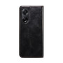 Cubix Flip Cover for OPPO F23 5G  Handmade Leather Wallet Case with Kickstand Card Slots Magnetic Closure for OPPO F23 5G (Black)