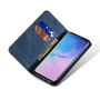 Cubix Denim Flip Cover for Samsung Galaxy S10 Case Premium Luxury Slim Wallet Folio Case Magnetic Closure Flip Cover with Stand and Credit Card Slot (Blue)