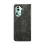Cubix Flip Cover for Oppo Reno 11 Pro / Reno11 Pro  Handmade Leather Wallet Case with Kickstand Card Slots Magnetic Closure for Oppo Reno 11 Pro / Reno11 Pro (Forest Green)