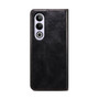 Cubix Flip Cover for OnePlus Nord CE4  Handmade Leather Wallet Case with Kickstand Card Slots Magnetic Closure for OnePlus Nord CE4 (Black)