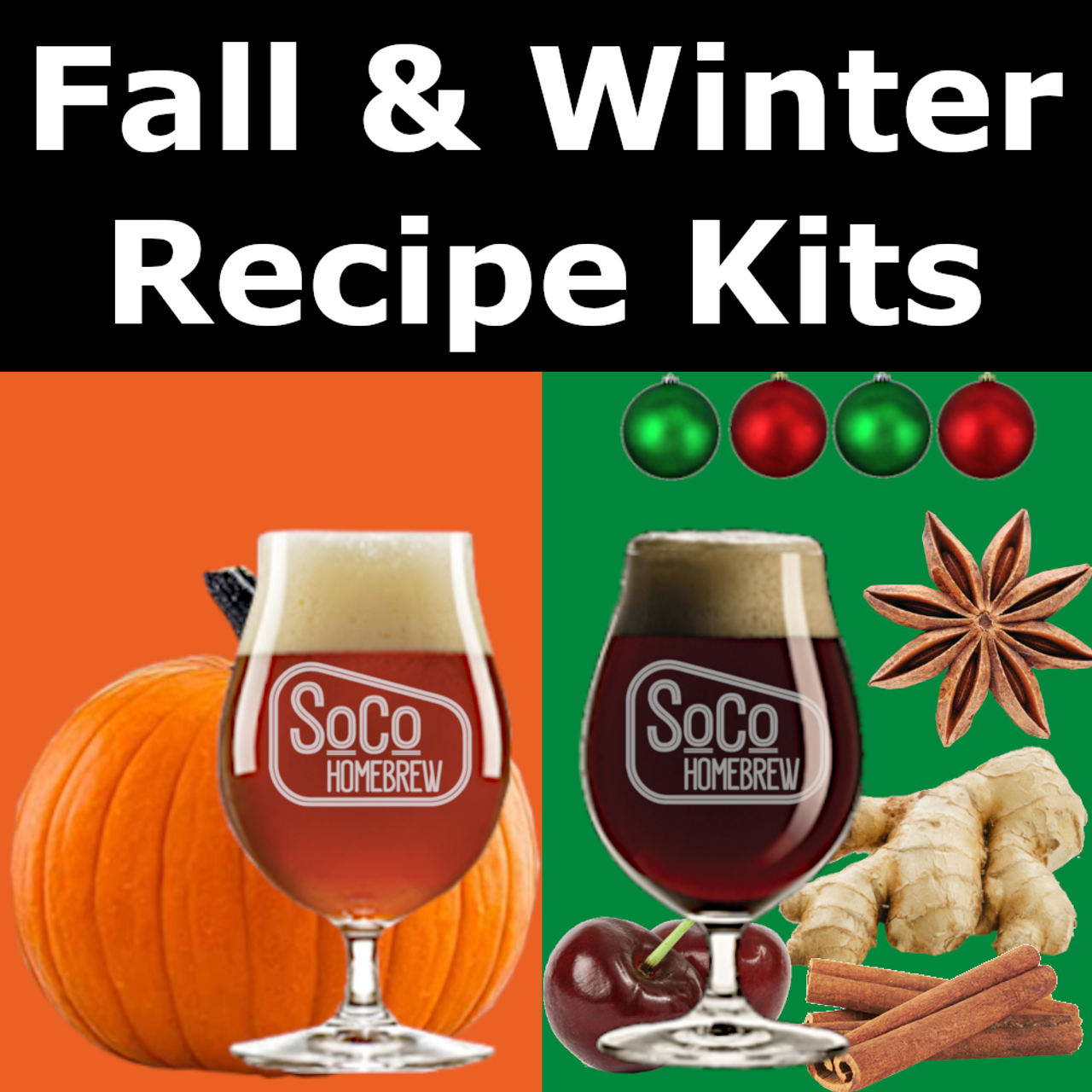 Fall & Winter Beer Recipe Kits