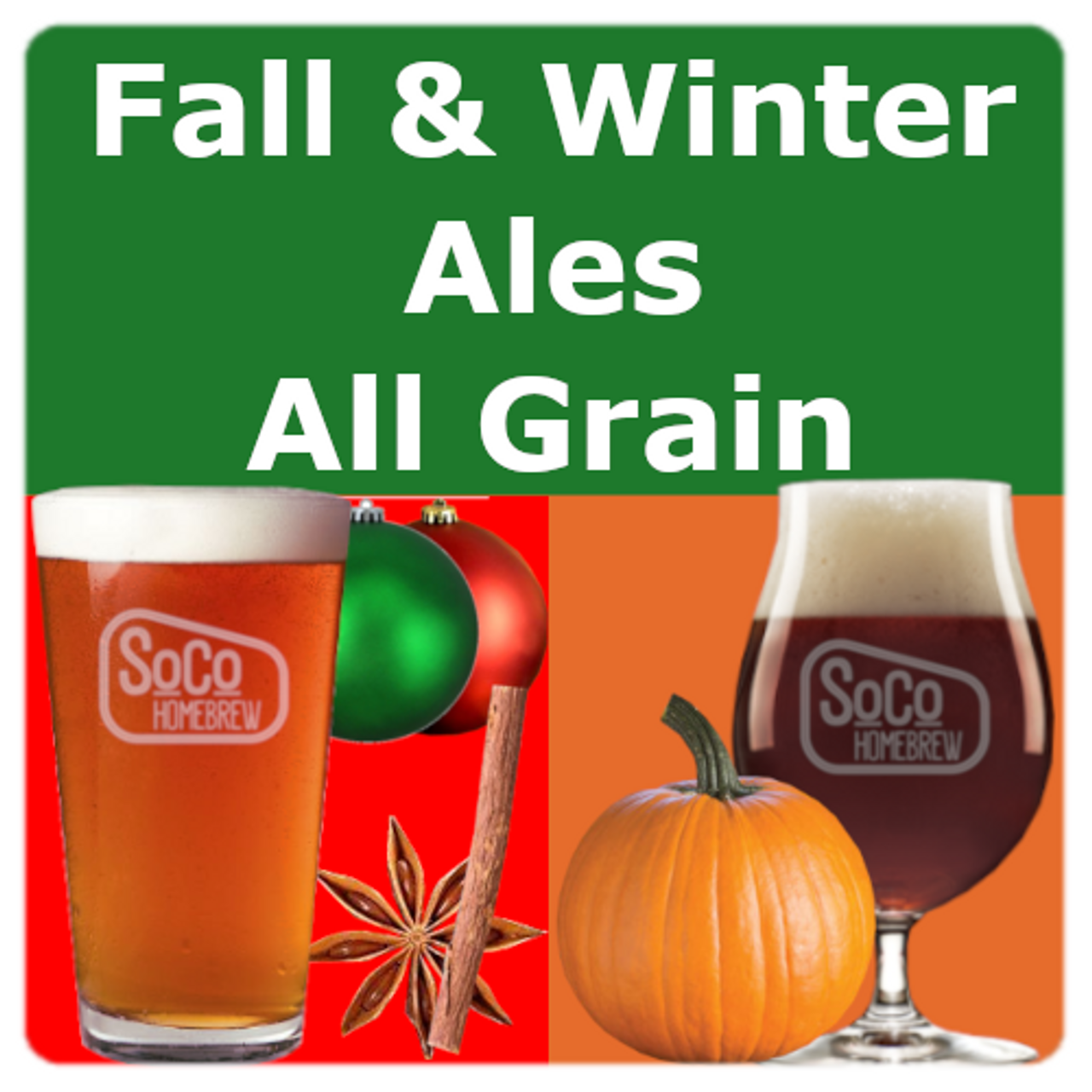 Fall & Winter All Grain Recipe Kits