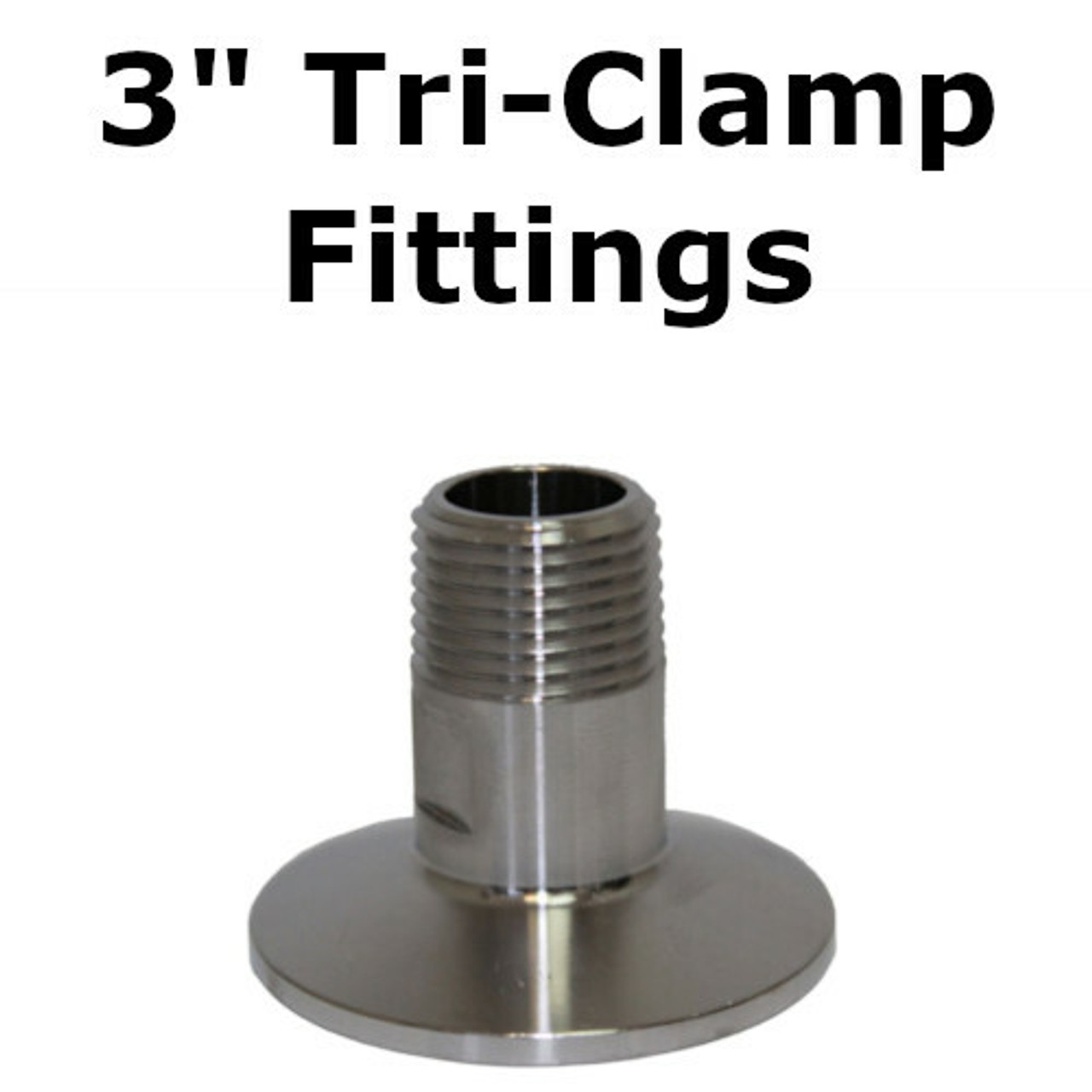 3" Tri-Clamp Fittings