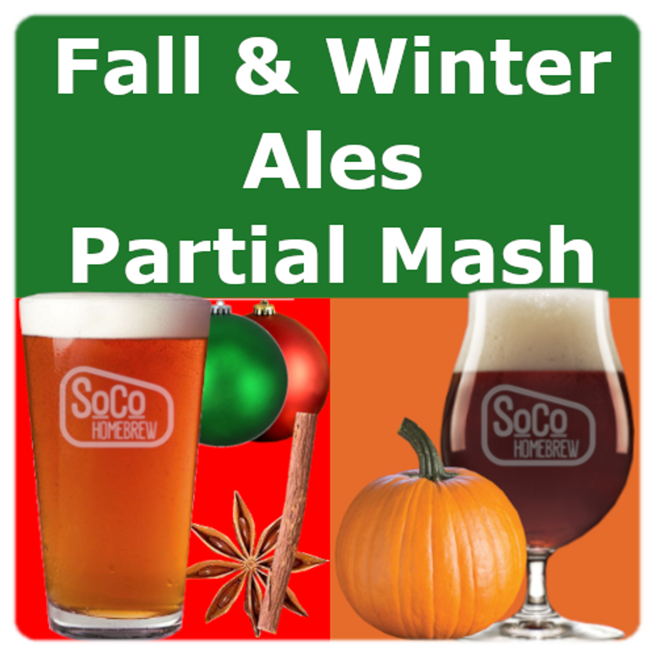 Fall & Winter Partial Mash Recipe Kits