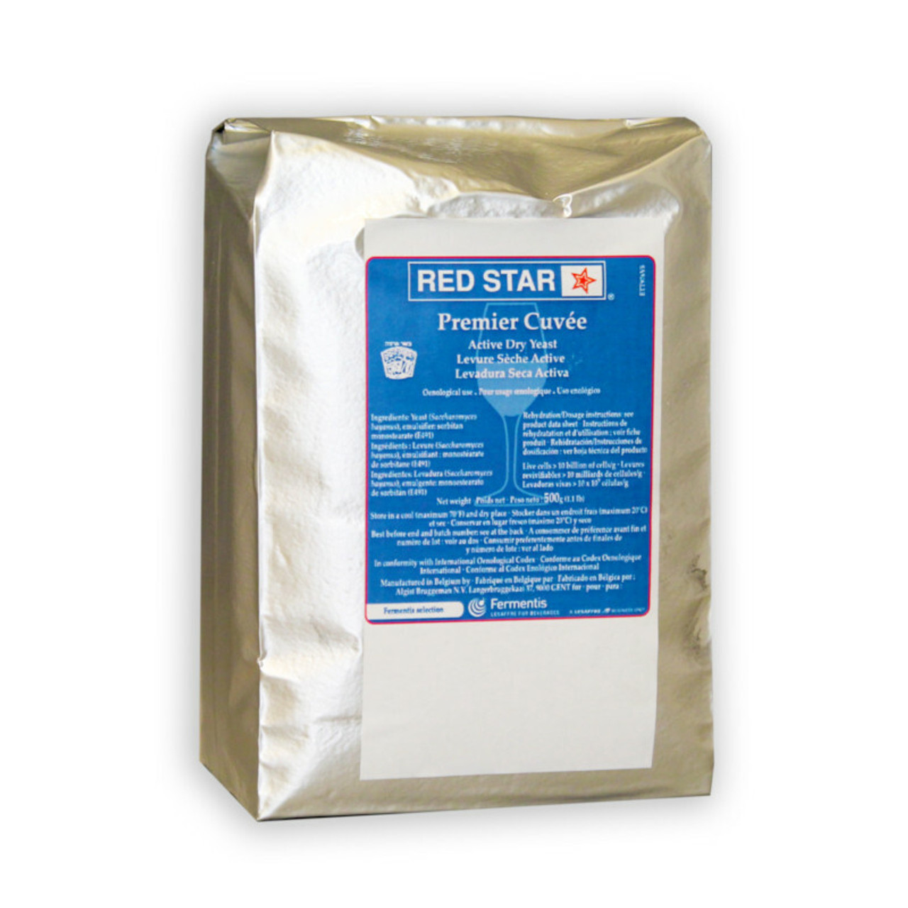 Large Wine Yeast Bricks  - 500 Gram