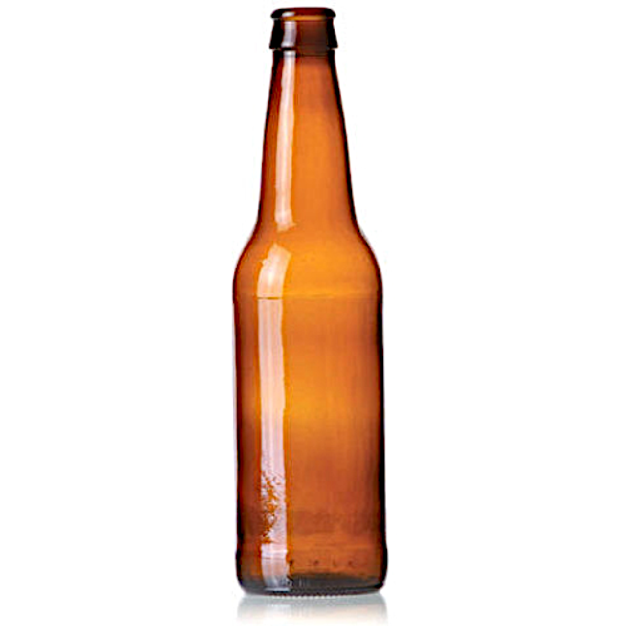 12 oz Beer Bottles- AMBER- Case of 24