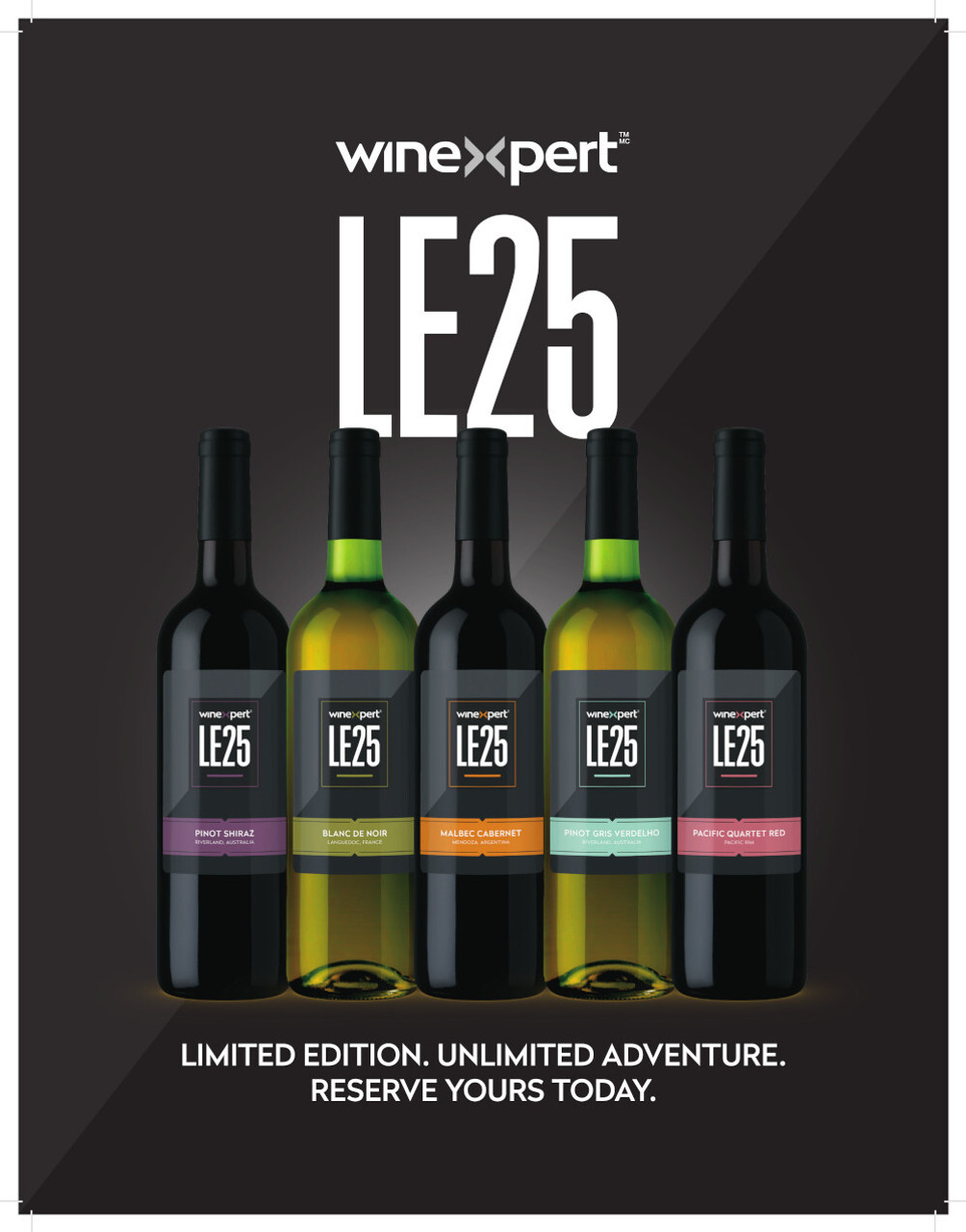 Winexpert Limited Edition Wine Kits