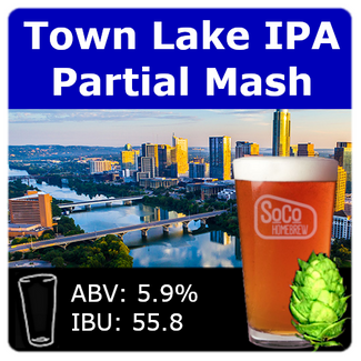 Graphic for Town Lake IPA Partial Mash recipe