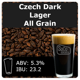 SoCo Dark Czech Lager - All Grain