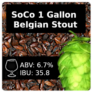 SoCo 1 Gallon Belgian Stout