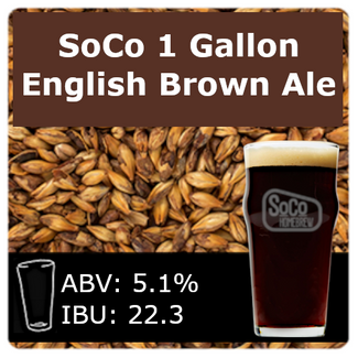 SoCo 1 Gallon English Brown Ale