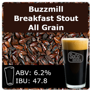 SoCo BuzzMill Breakfast Stout - All Grain